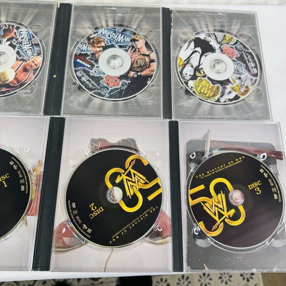 WWE Wrestlemania 20 XX, Wrestlemania 22 & History Of WWE DVD Lot - Picture 2 of 4